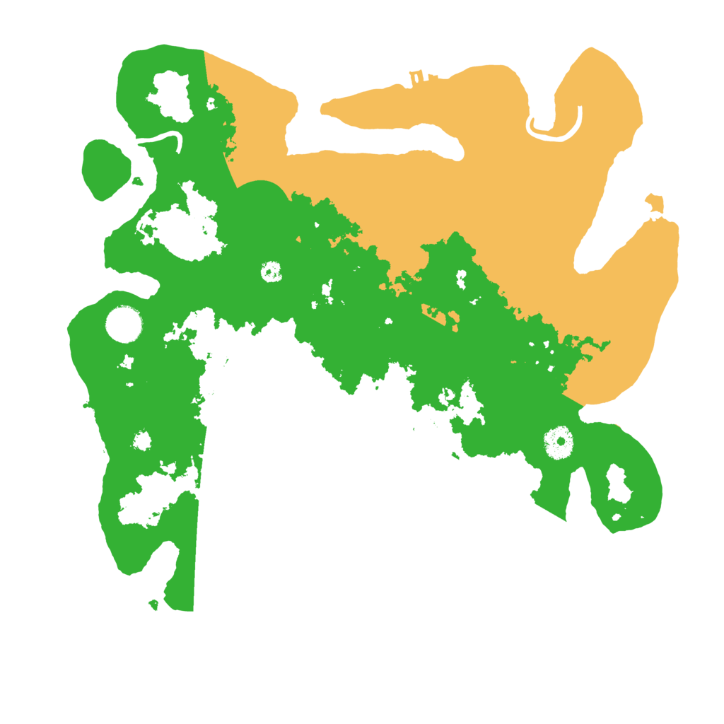 Biome Rust Map: Procedural Map, Size: 3500, Seed: 1320281421