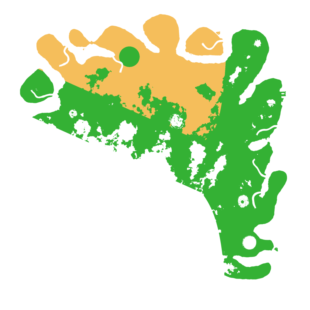 Biome Rust Map: Procedural Map, Size: 4000, Seed: 432256