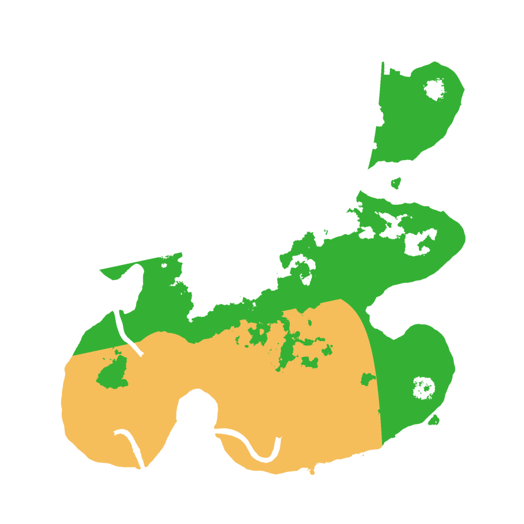 Biome Rust Map: Procedural Map, Size: 2350, Seed: 87356