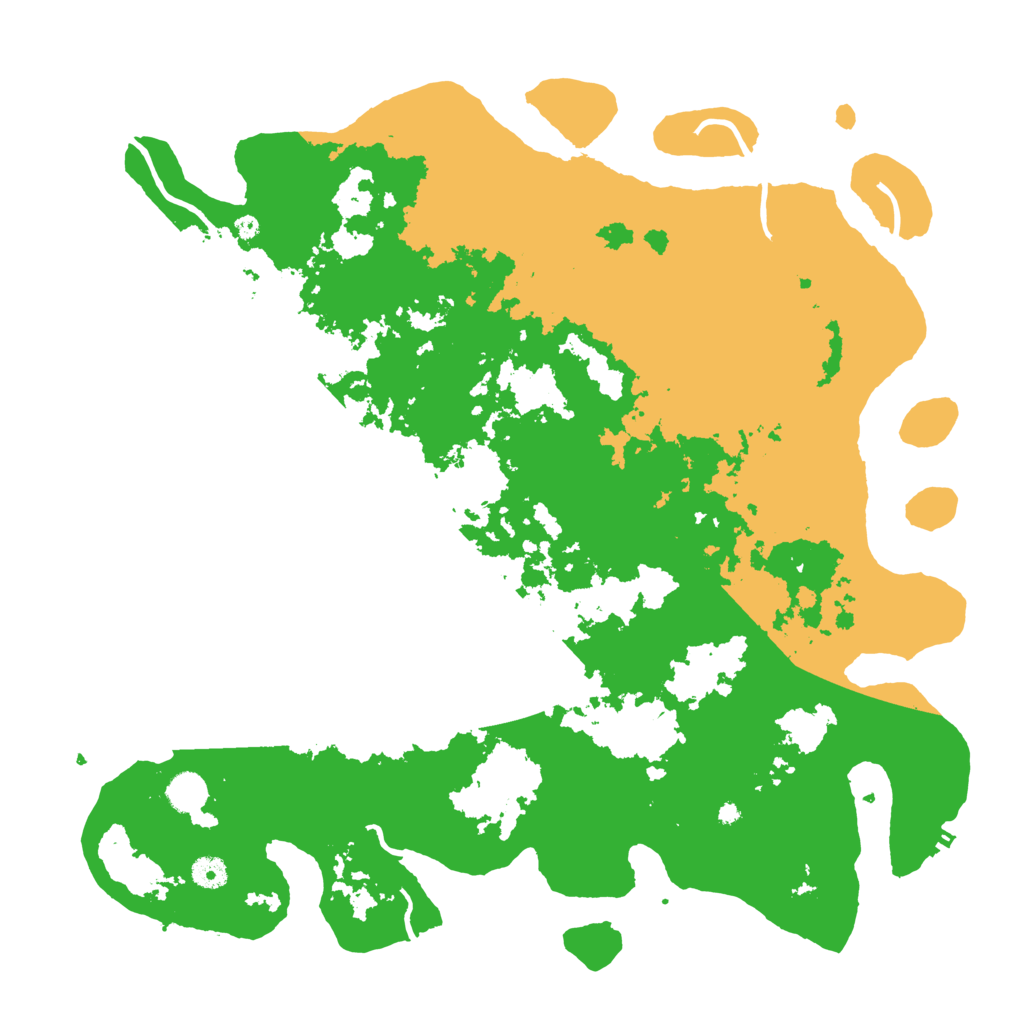 Biome Rust Map: Procedural Map, Size: 4500, Seed: 761672911