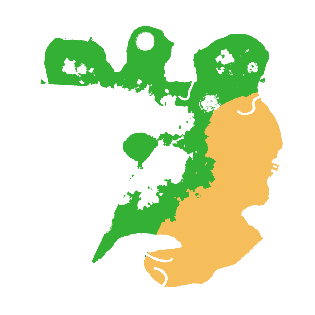 Biome Rust Map: Procedural Map, Size: 3000, Seed: 14094