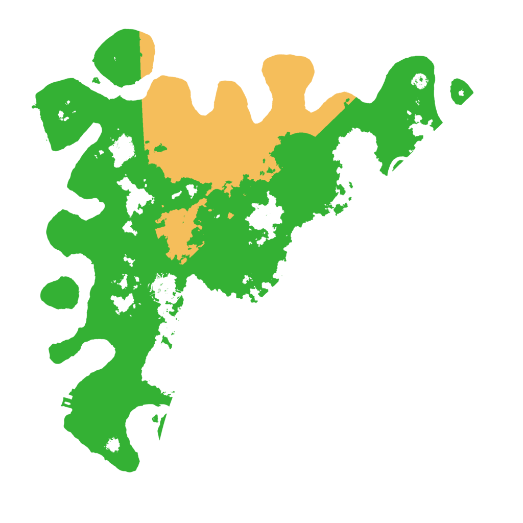 Biome Rust Map: Procedural Map, Size: 3500, Seed: 681507492