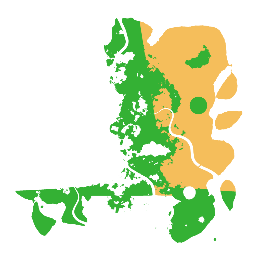 Biome Rust Map: Procedural Map, Size: 3950, Seed: 933599797