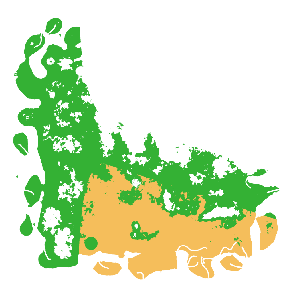 Biome Rust Map: Procedural Map, Size: 6000, Seed: 1929