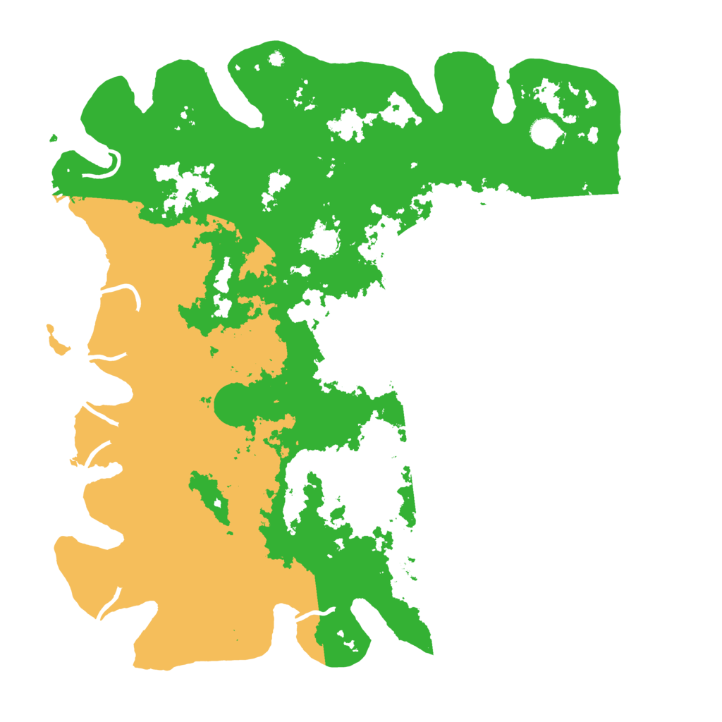 Biome Rust Map: Procedural Map, Size: 4500, Seed: 20307
