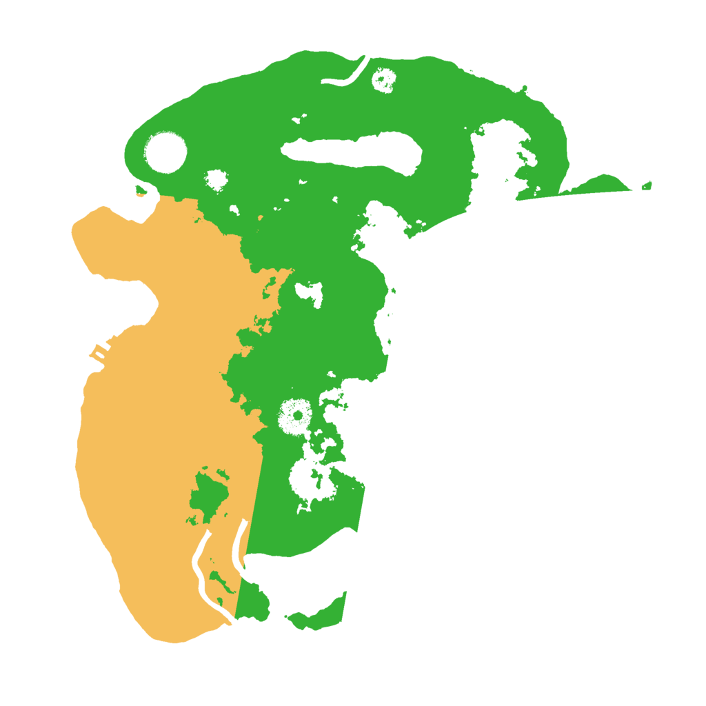 Biome Rust Map: Procedural Map, Size: 3000, Seed: 11569