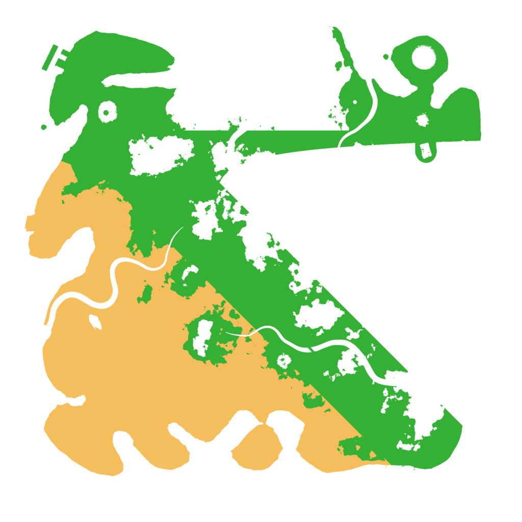 Biome Rust Map: Procedural Map, Size: 3850, Seed: 505565353