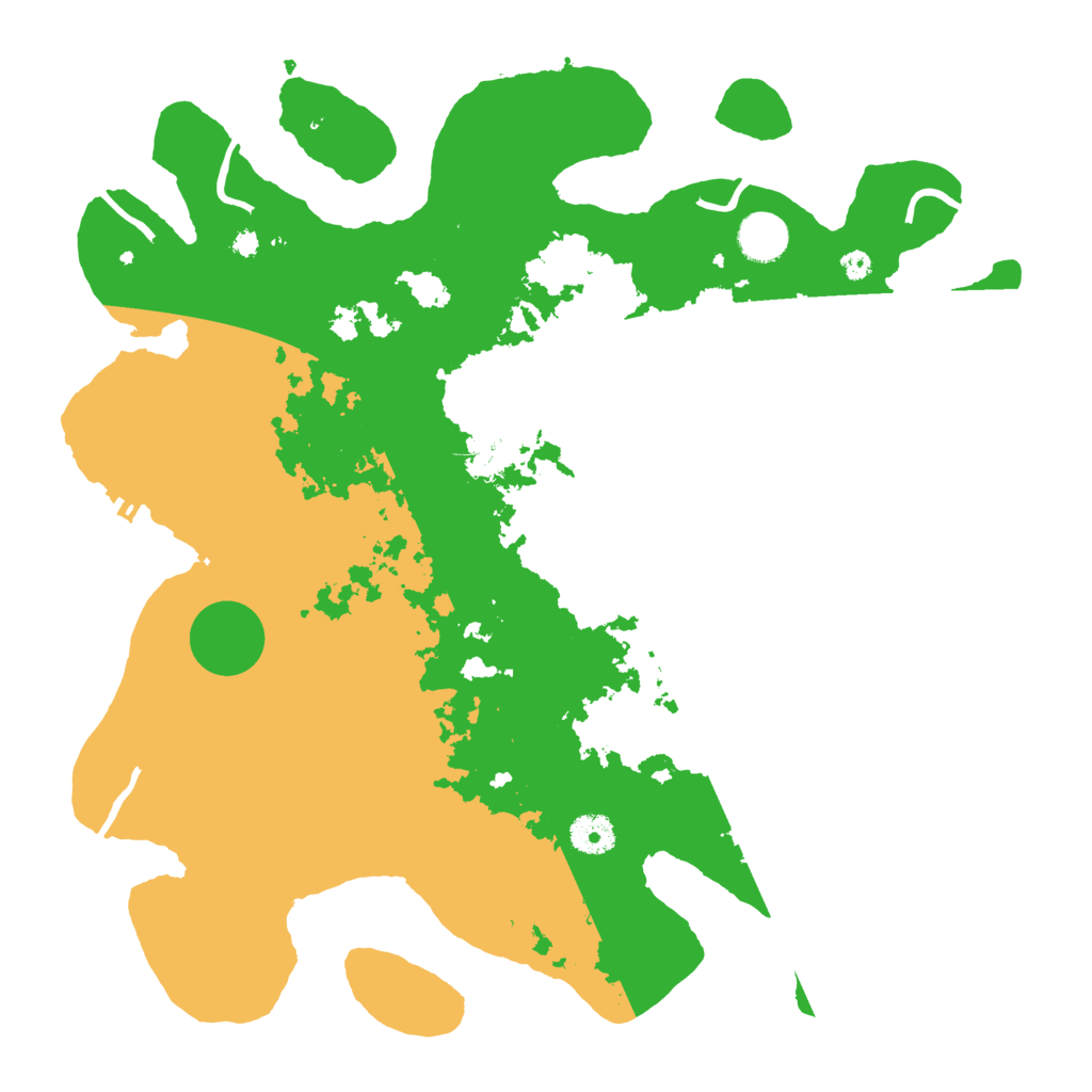 Biome Rust Map: Procedural Map, Size: 3850, Seed: 611989360