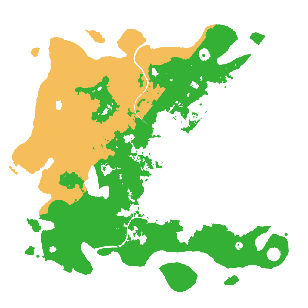 Biome Rust Map: Procedural Map, Size: 4000, Seed: 1516752421