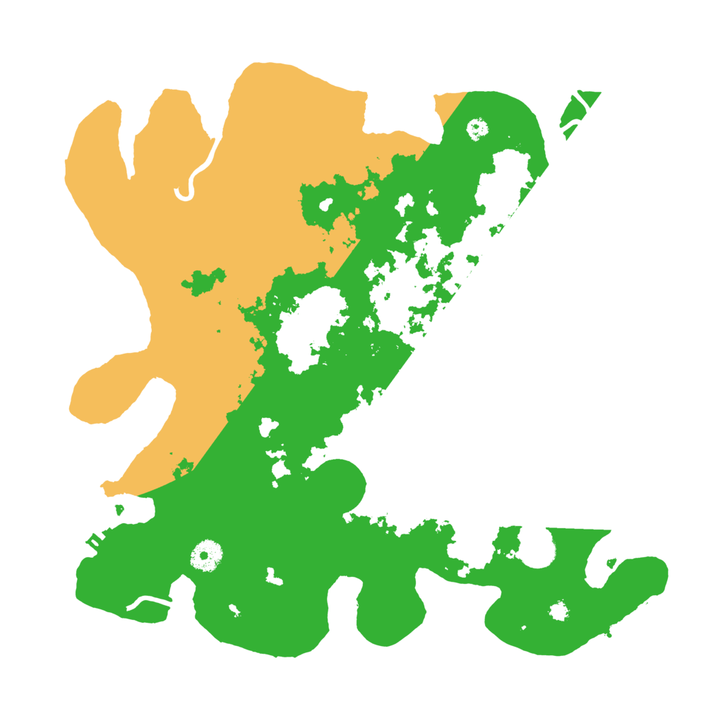 Biome Rust Map: Procedural Map, Size: 3500, Seed: 1963112404