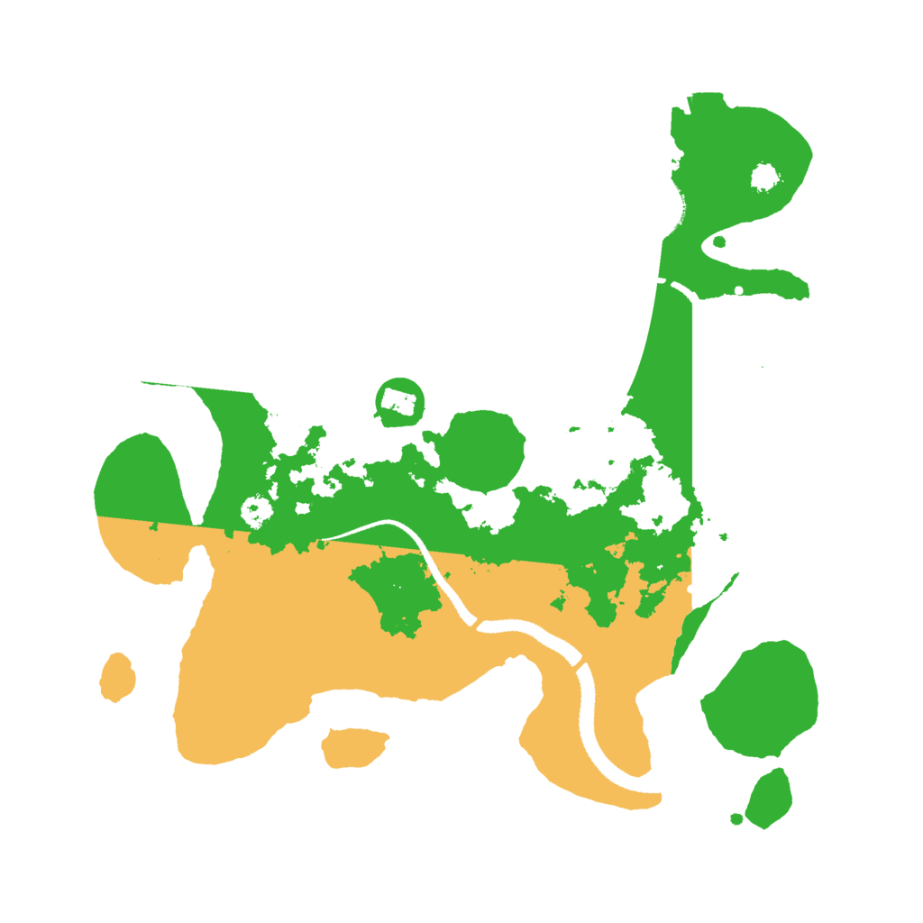 Biome Rust Map: Procedural Map, Size: 3000, Seed: 47875