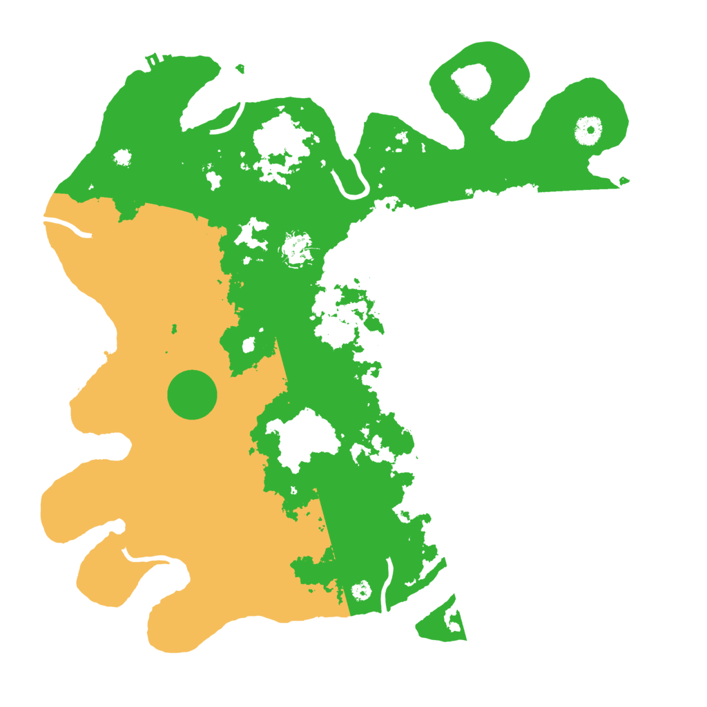 Biome Rust Map: Procedural Map, Size: 3750, Seed: 711431038