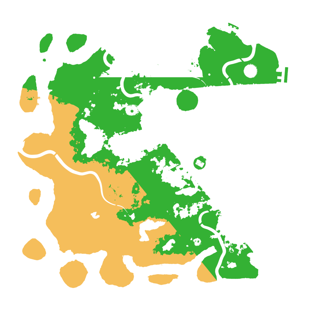 Biome Rust Map: Procedural Map, Size: 4050, Seed: 1624518199