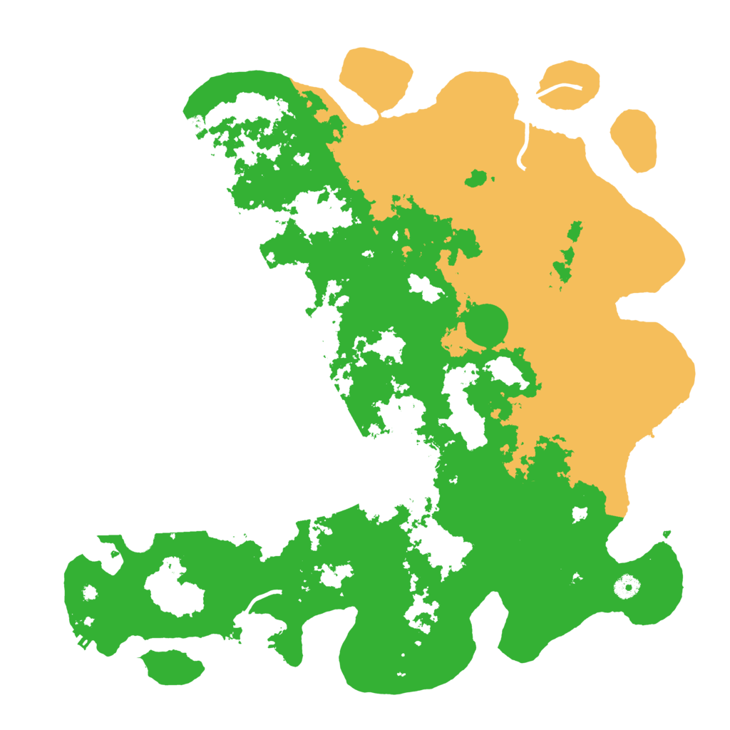 Biome Rust Map: Procedural Map, Size: 4500, Seed: 181557377