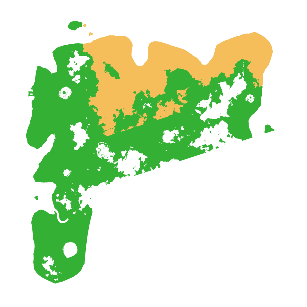 Biome Rust Map: Procedural Map, Size: 3800, Seed: 45456