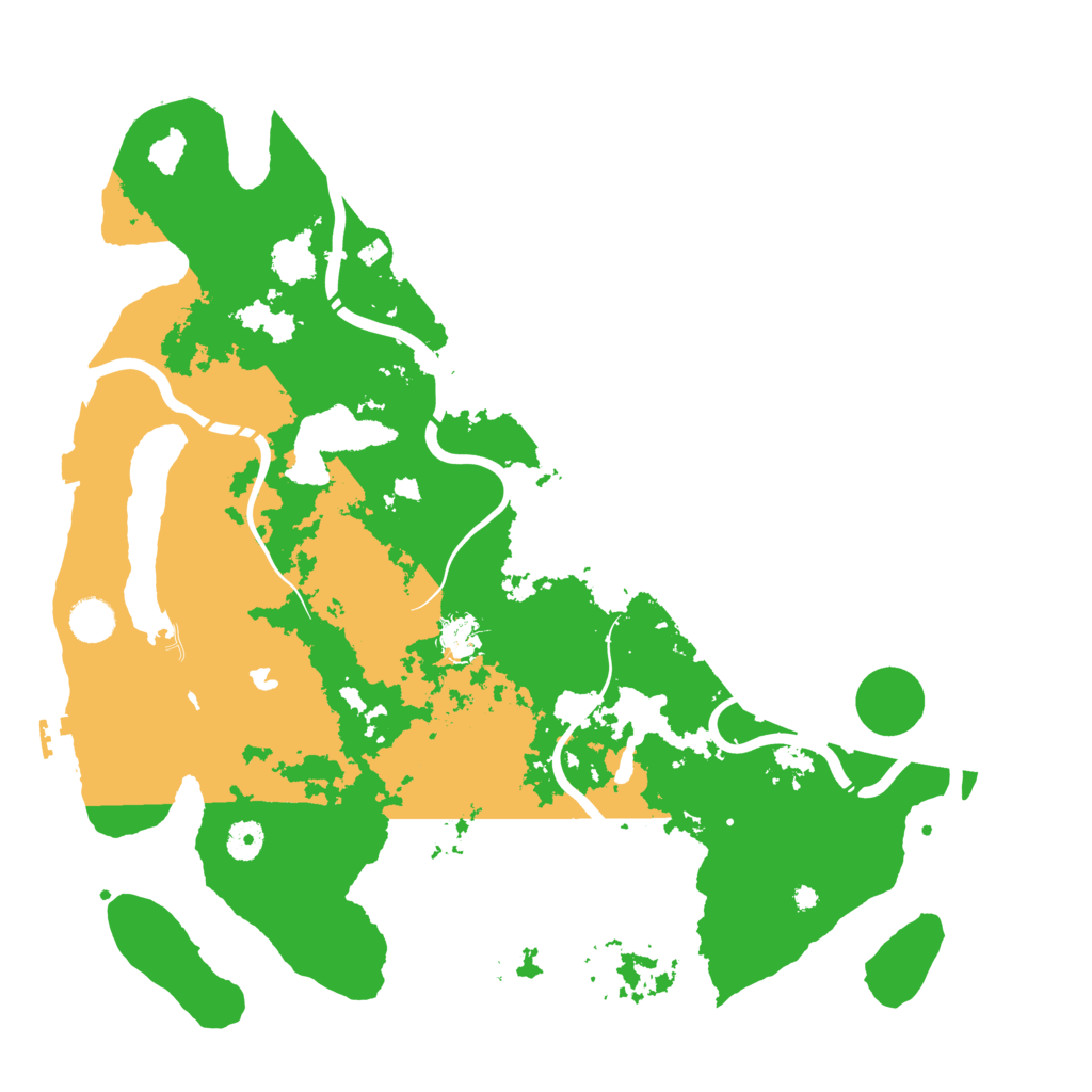 Biome Rust Map: Procedural Map, Size: 4250, Seed: 379928569