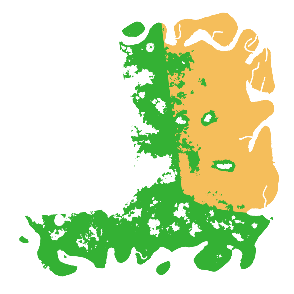 Biome Rust Map: Procedural Map, Size: 5000, Seed: 67387