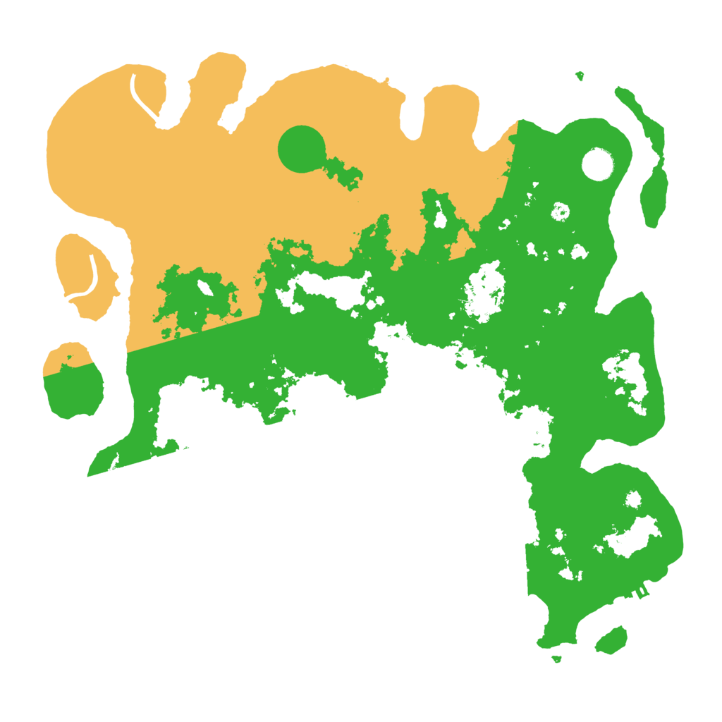 Biome Rust Map: Procedural Map, Size: 4000, Seed: 1599450