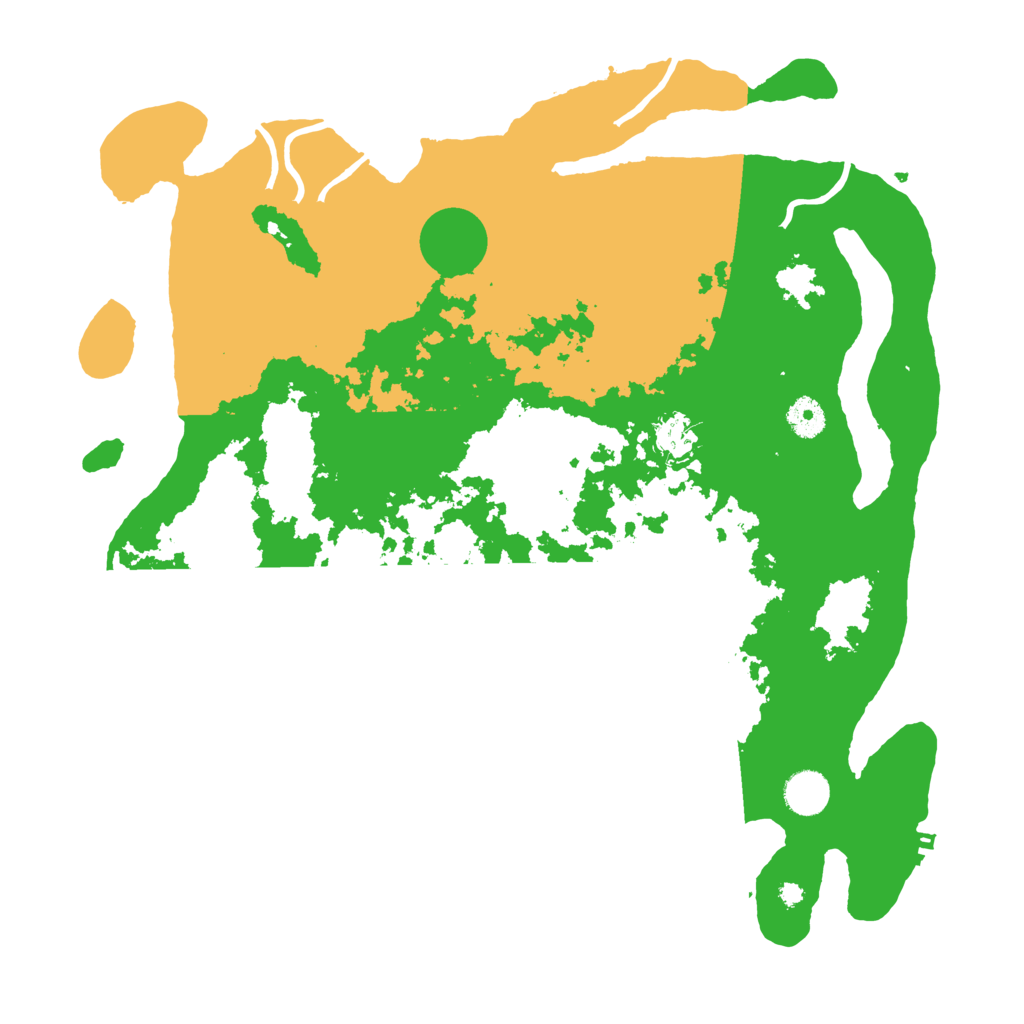 Biome Rust Map: Procedural Map, Size: 4000, Seed: 56444