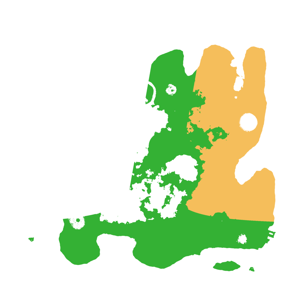 Biome Rust Map: Procedural Map, Size: 3000, Seed: 9618403