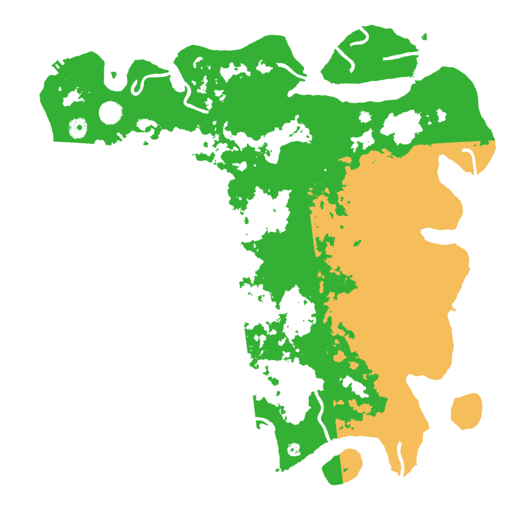 Biome Rust Map: Procedural Map, Size: 4000, Seed: 875665