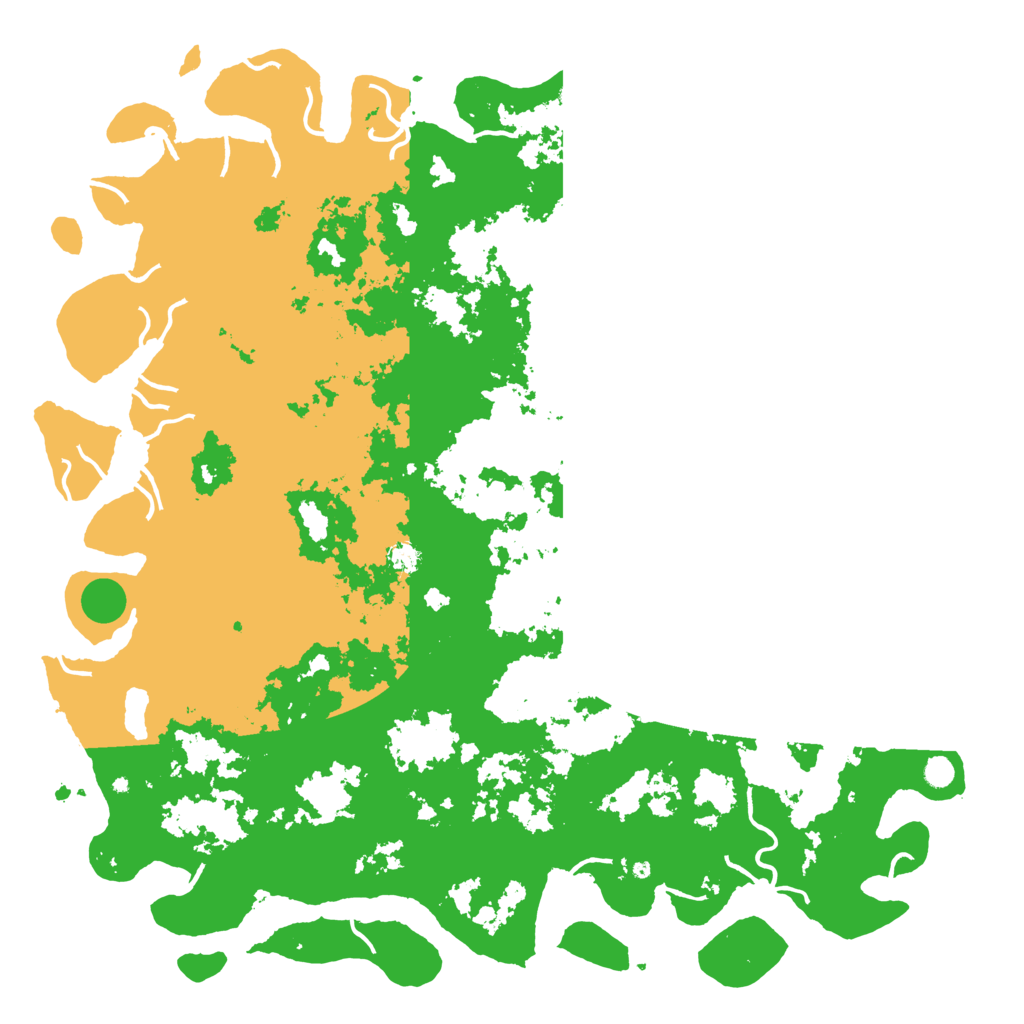 Biome Rust Map: Procedural Map, Size: 6000, Seed: 1557133428