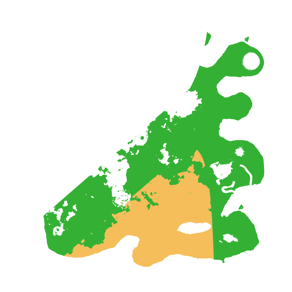 Biome Rust Map: Procedural Map, Size: 3000, Seed: 1389872661