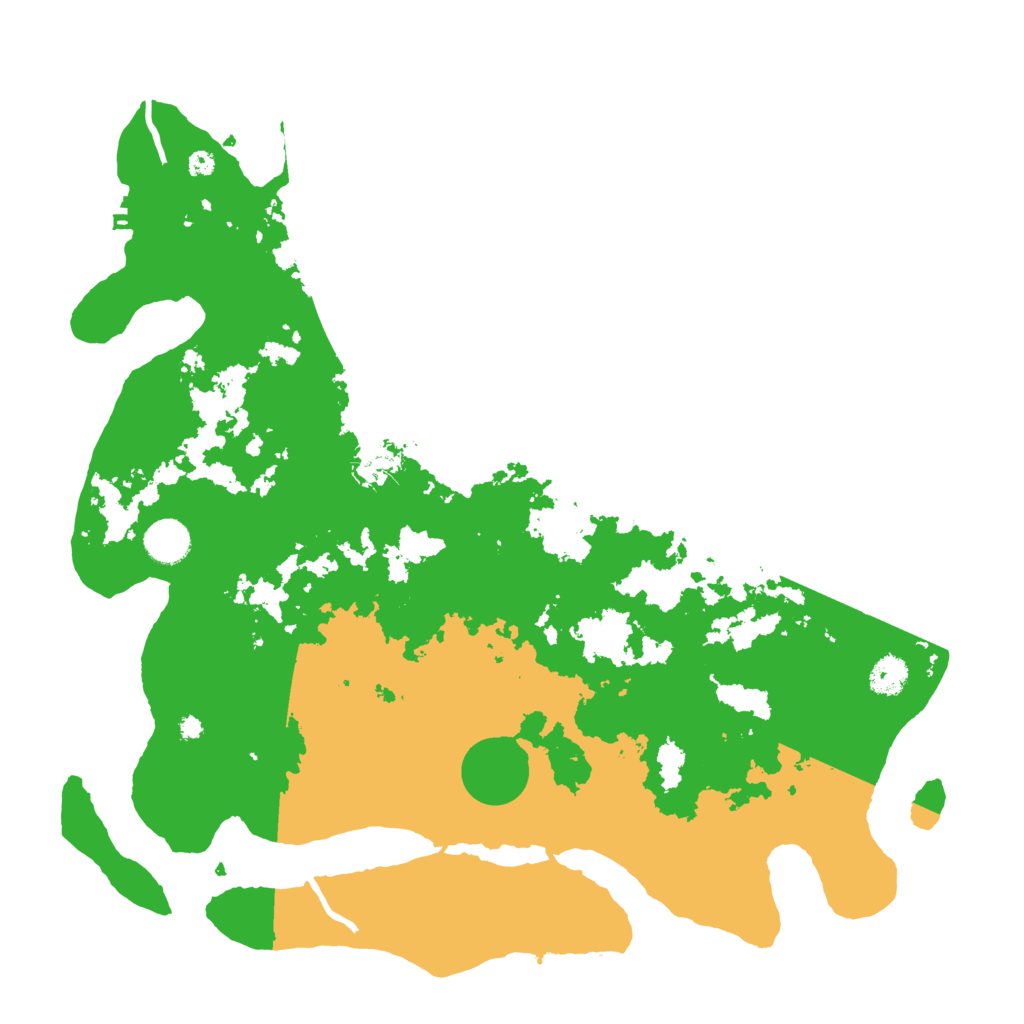 Biome Rust Map: Procedural Map, Size: 4000, Seed: 8215623