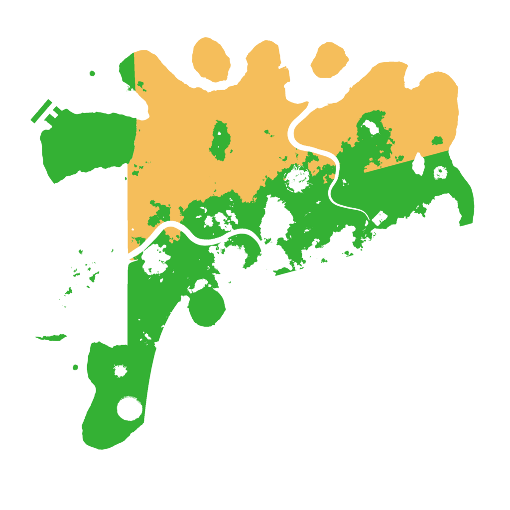 Biome Rust Map: Procedural Map, Size: 3750, Seed: 765100753