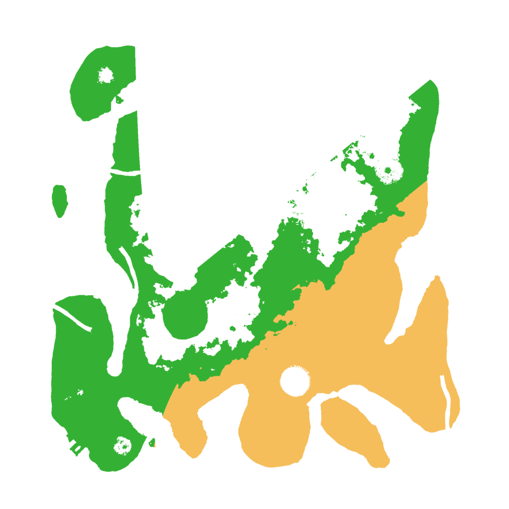 Biome Rust Map: Procedural Map, Size: 3000, Seed: 8321674