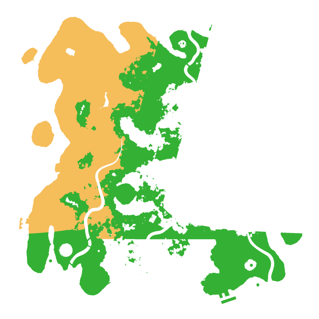 Biome Rust Map: Procedural Map, Size: 4250, Seed: 1343135514