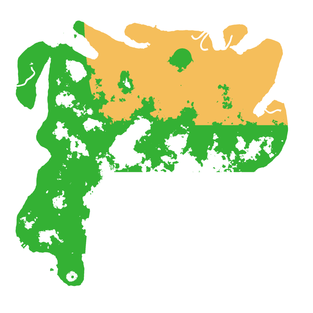 Biome Rust Map: Procedural Map, Size: 4500, Seed: 1225495650