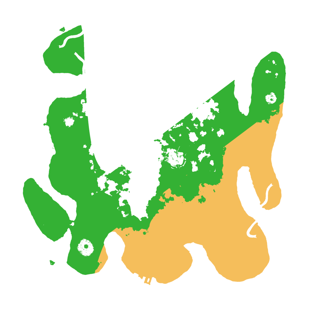 Biome Rust Map: Procedural Map, Size: 3000, Seed: 78669