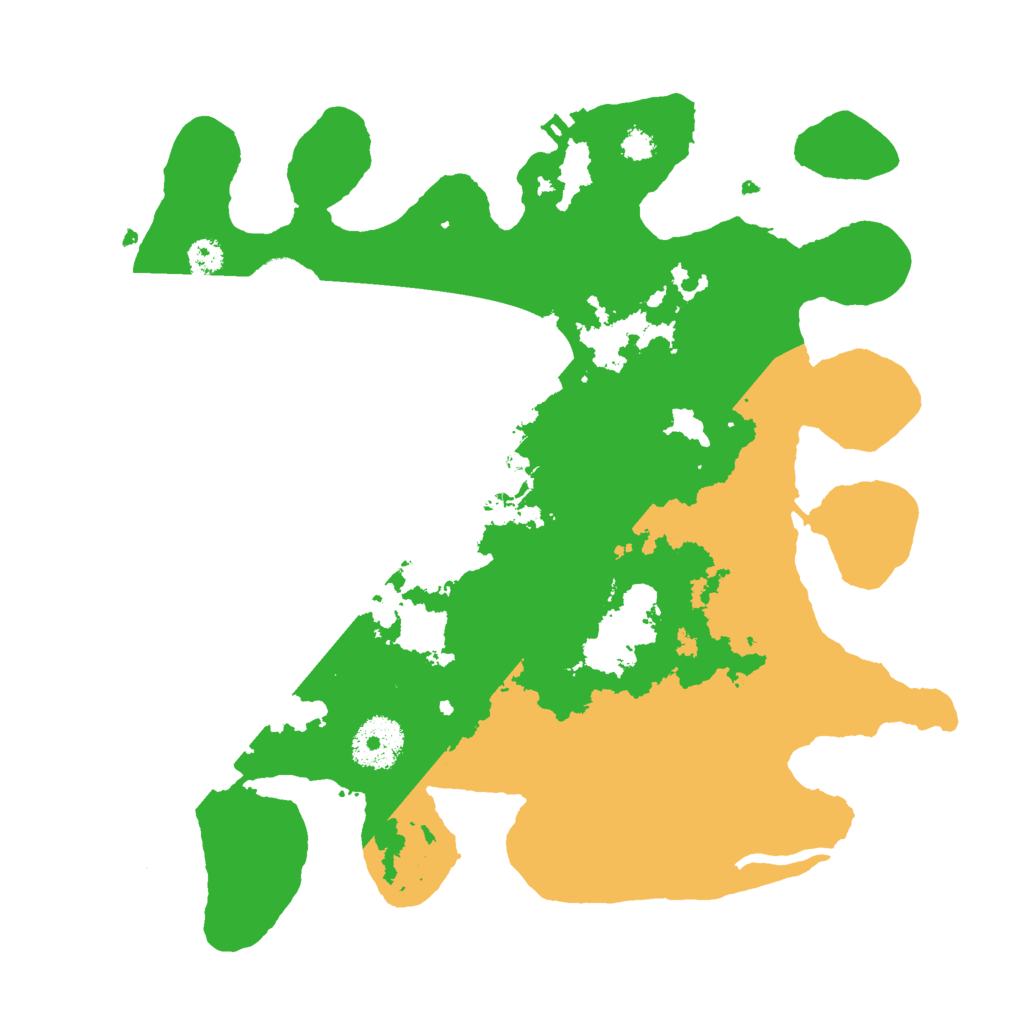 Biome Rust Map: Procedural Map, Size: 3000, Seed: 27189