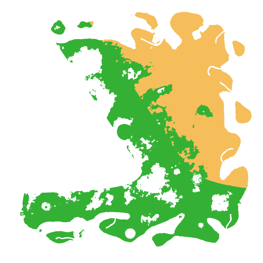 Biome Rust Map: Procedural Map, Size: 4500, Seed: 1591328648