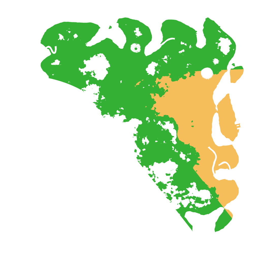 Biome Rust Map: Procedural Map, Size: 4000, Seed: 413607