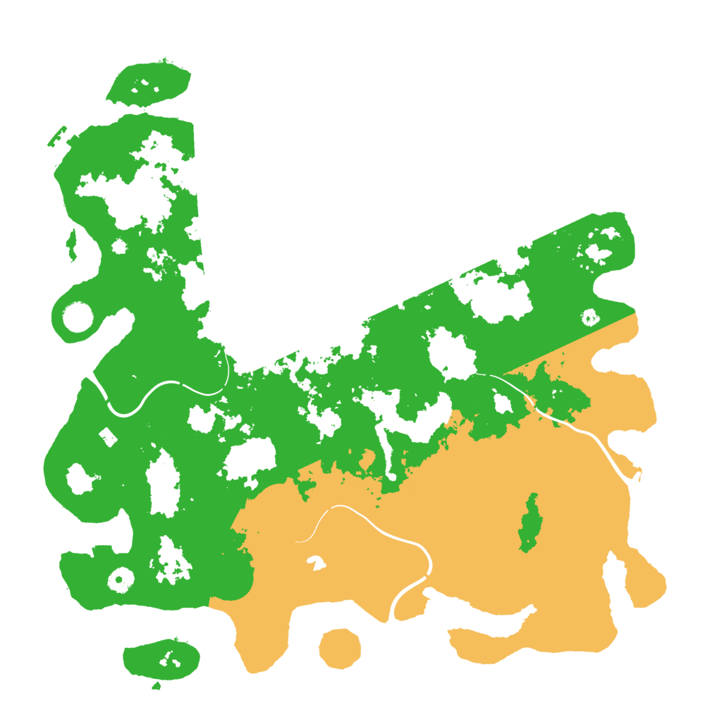 Biome Rust Map: Procedural Map, Size: 4250, Seed: 44335567