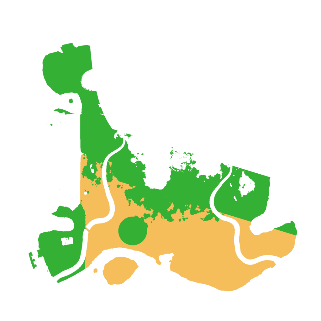 Biome Rust Map: Procedural Map, Size: 2963, Seed: 13825