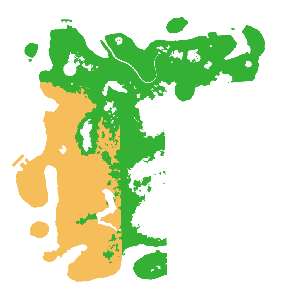 Biome Rust Map: Procedural Map, Size: 4000, Seed: 769231