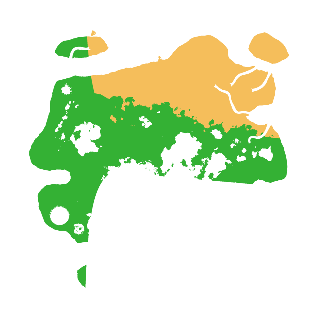 Biome Rust Map: Procedural Map, Size: 3000, Seed: 1322984196
