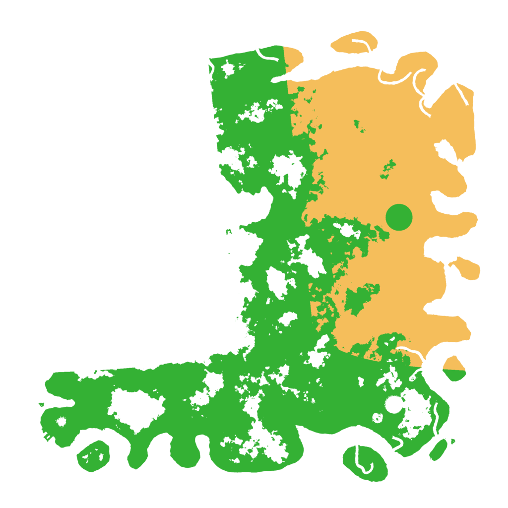 Biome Rust Map: Procedural Map, Size: 5000, Seed: 1080550915