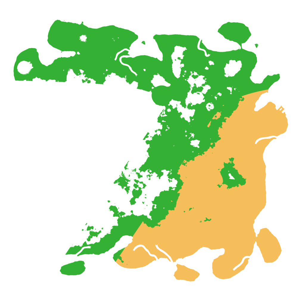 Biome Rust Map: Procedural Map, Size: 4000, Seed: 446292