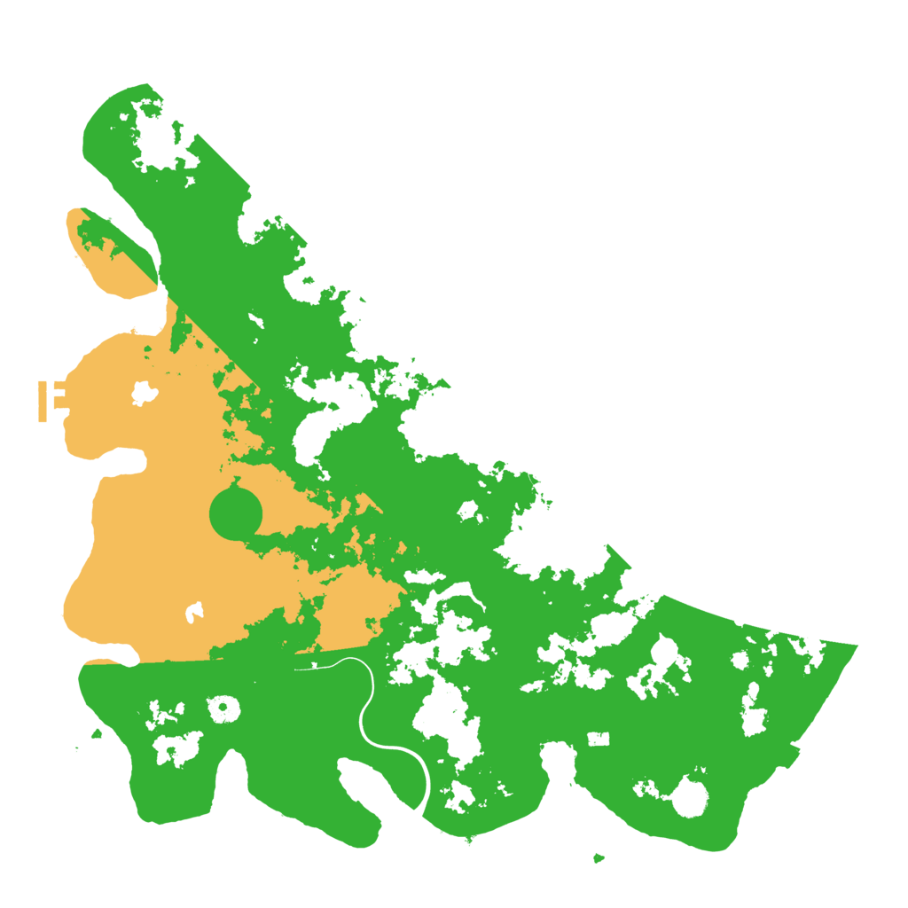 Biome Rust Map: Procedural Map, Size: 4500, Seed: 682428392