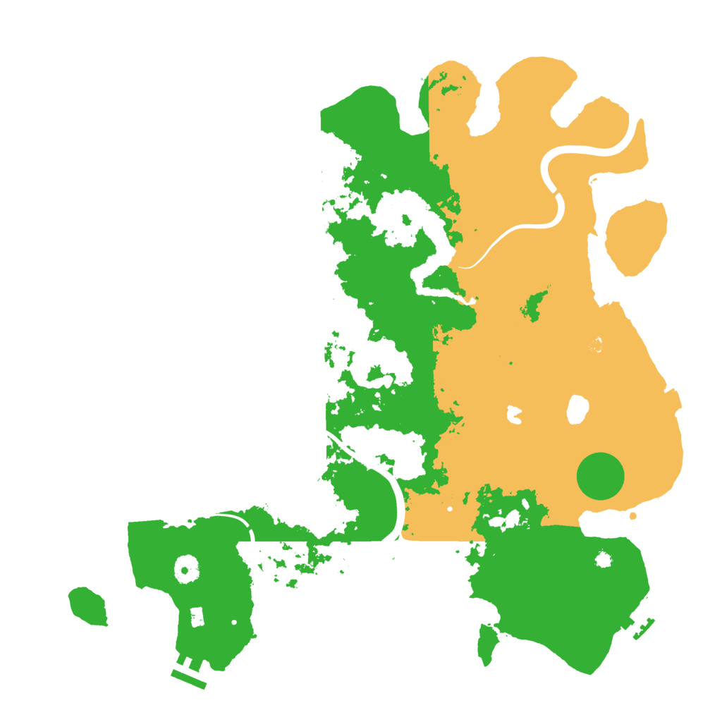 Biome Rust Map: Procedural Map, Size: 4000, Seed: 177376122