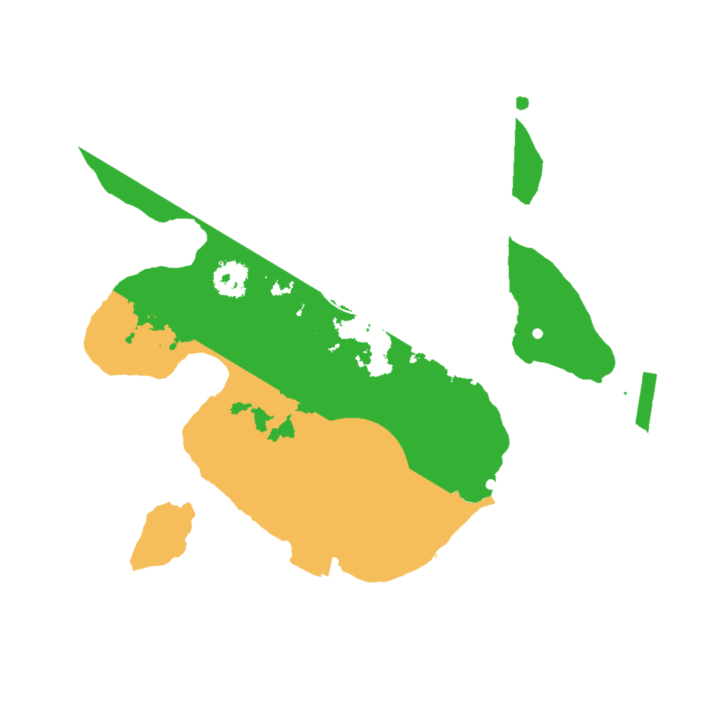 Biome Rust Map: Procedural Map, Size: 2000, Seed: 998432061