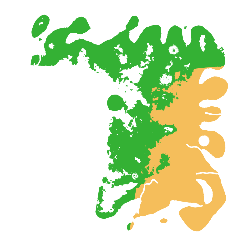 Biome Rust Map: Procedural Map, Size: 4000, Seed: 71605