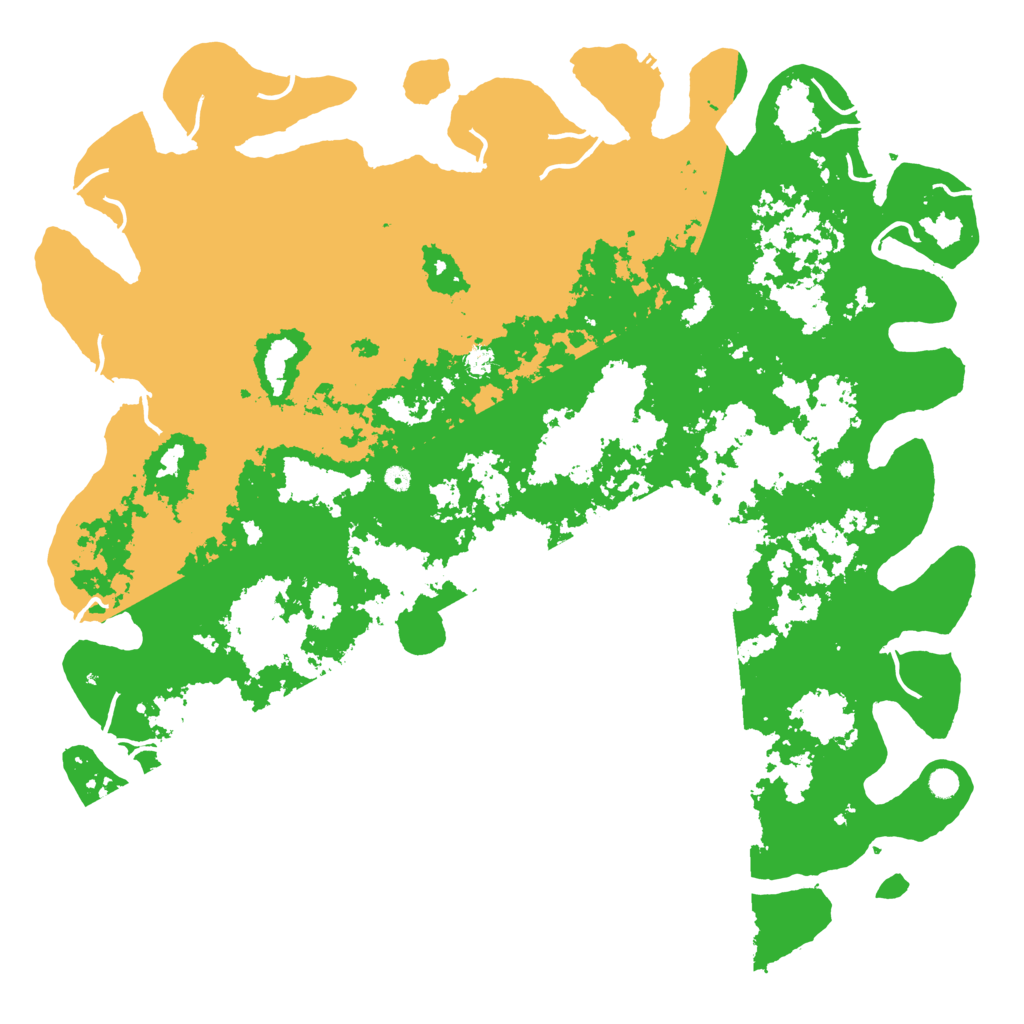 Biome Rust Map: Procedural Map, Size: 6000, Seed: 117770343