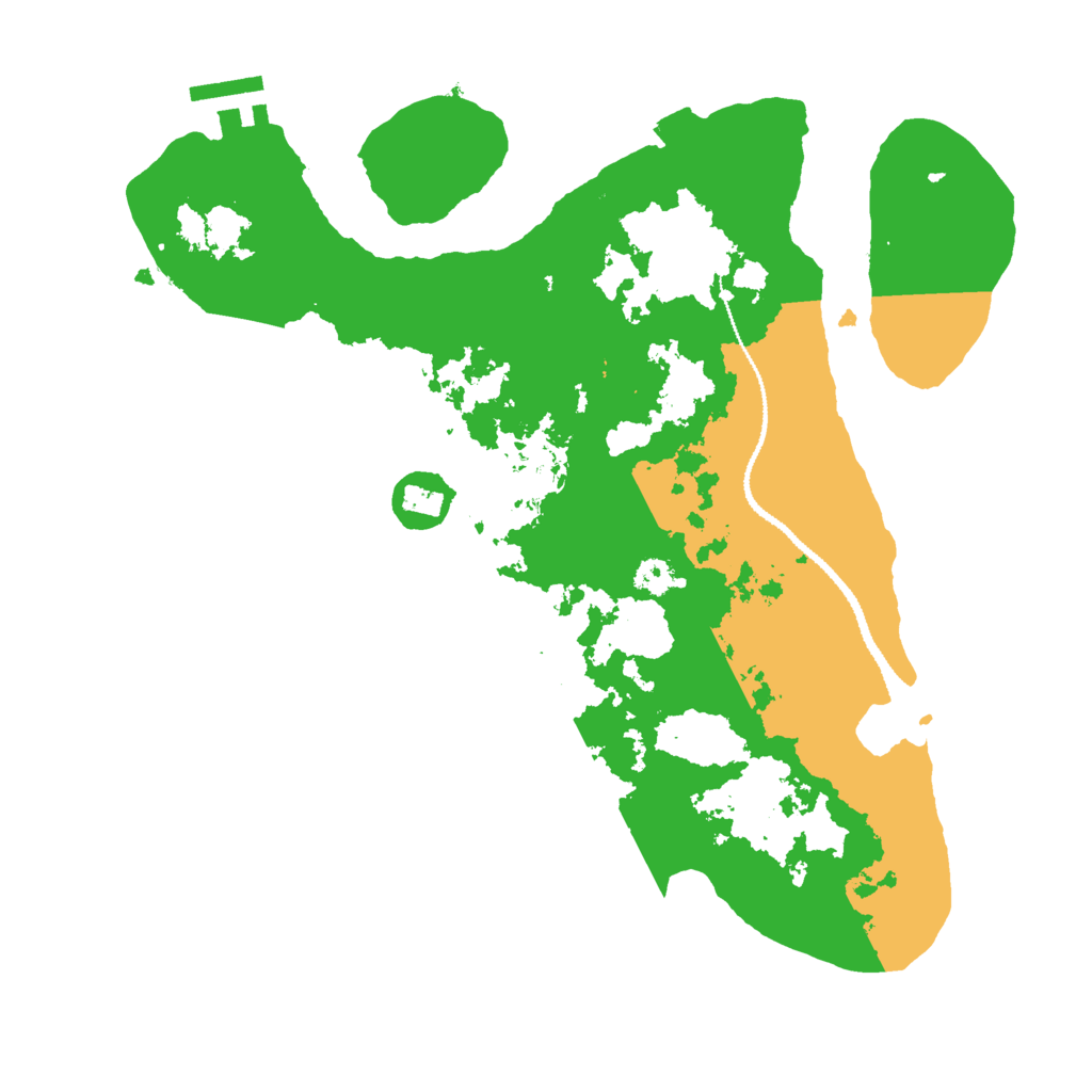 Biome Rust Map: Procedural Map, Size: 3000, Seed: 810551537