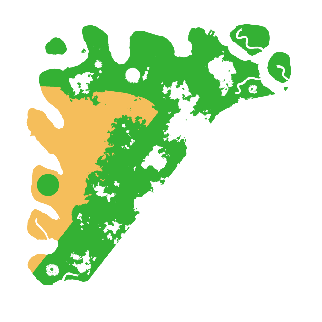 Biome Rust Map: Procedural Map, Size: 3850, Seed: 10613070