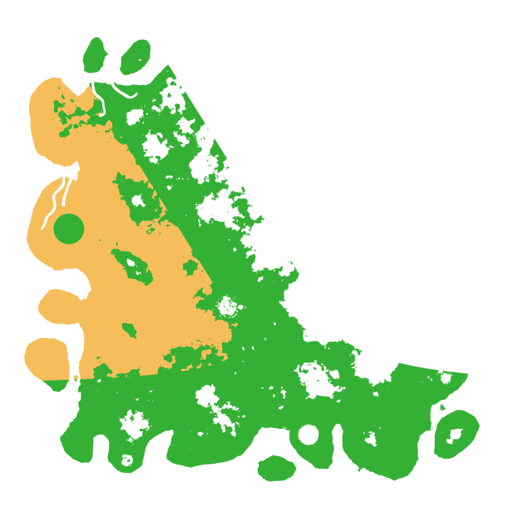 Biome Rust Map: Procedural Map, Size: 4500, Seed: 1078612429